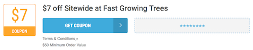 Fast Growing Trees Offer Terms