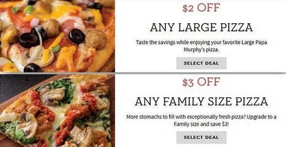 Papa murphy's deals printable coupons